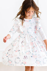 Flower Girl Ruffle Twirl Dress