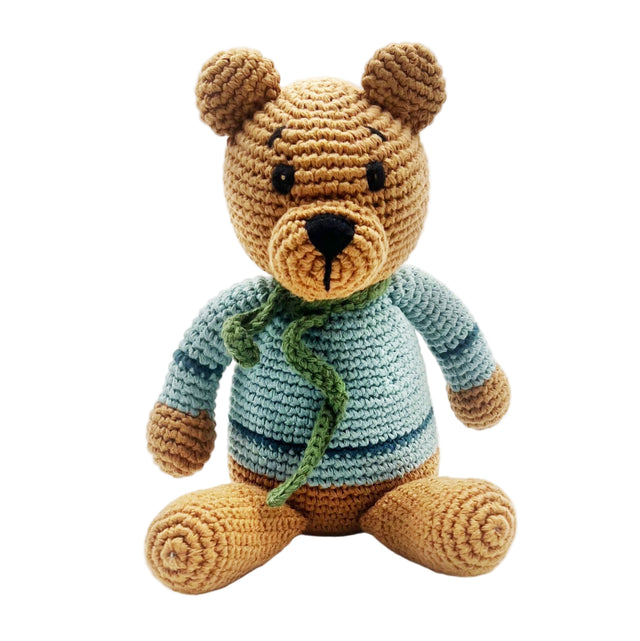 Teddy Bear Rattle - HoneyBug 