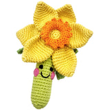 Daffodil Flower Rattle