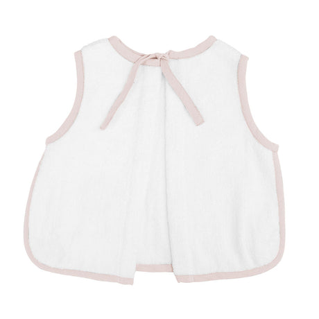 Apron Bib | Blossom Pink Linen