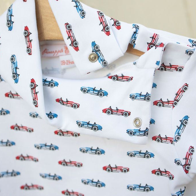 Red Cobra Car Turtleneck Shirt - HoneyBug 