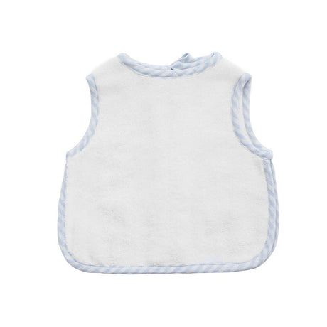 Apron Bib | Pale Blue Gingham - HoneyBug 