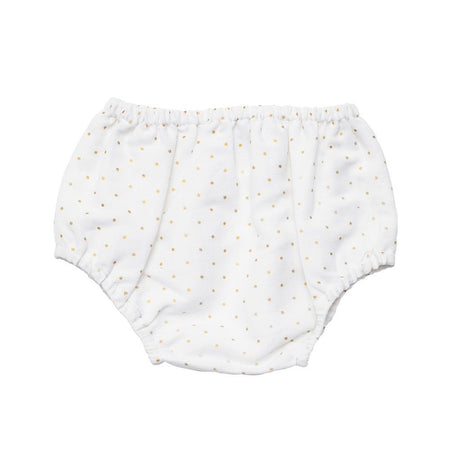 Bloomer | gold spot and white linen - HoneyBug 