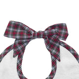 Newborn Bib | Tartan