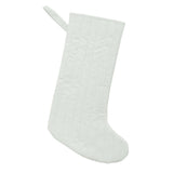 Quilted Linen Stocking - HoneyBug 