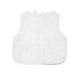 Apron Bib | White Linen