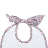 Newborn Bib | Liberty 'Eloise' Pink - HoneyBug 