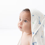 Whale Hooded Towel Set - HoneyBug 