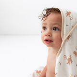 Monkey Hooded Towel Set - HoneyBug 