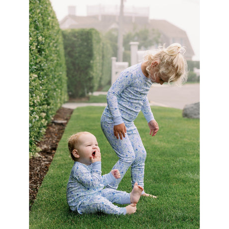 Birth Flowers Two Piece Kids Pajamas