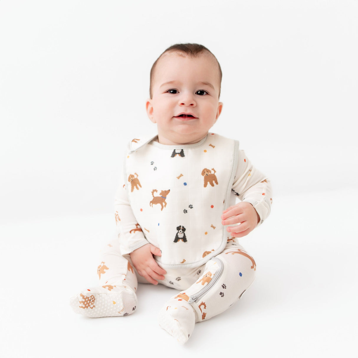 Dogs Bib Set - HoneyBug 