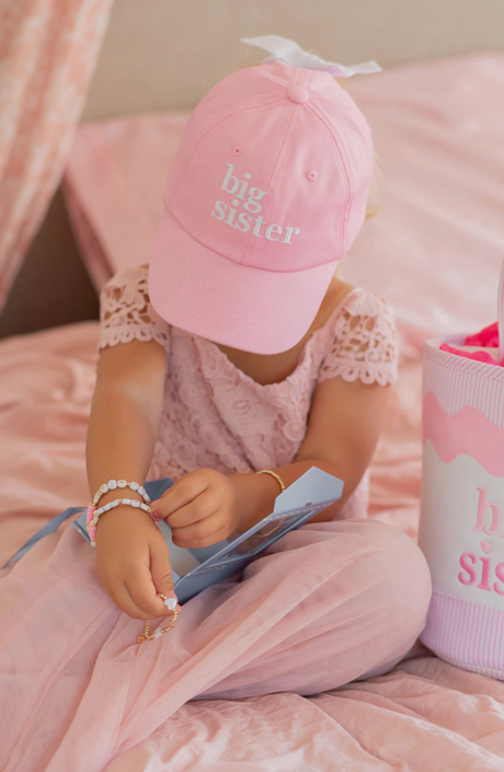 Big Sister Bow Baseball Hat (Baby/Toddler, Youth)