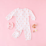 Pink Heart Balloon Romper