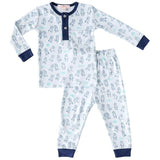 Puffin Print 2-Piece Pajama