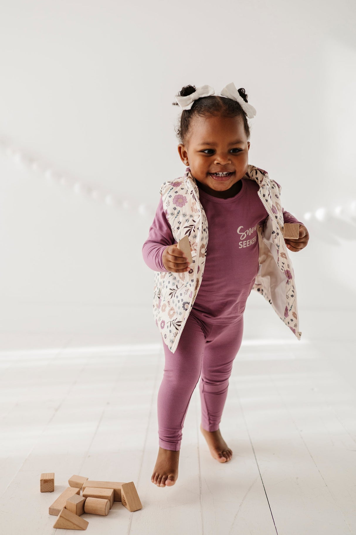 Puffer Vest - HoneyBug 