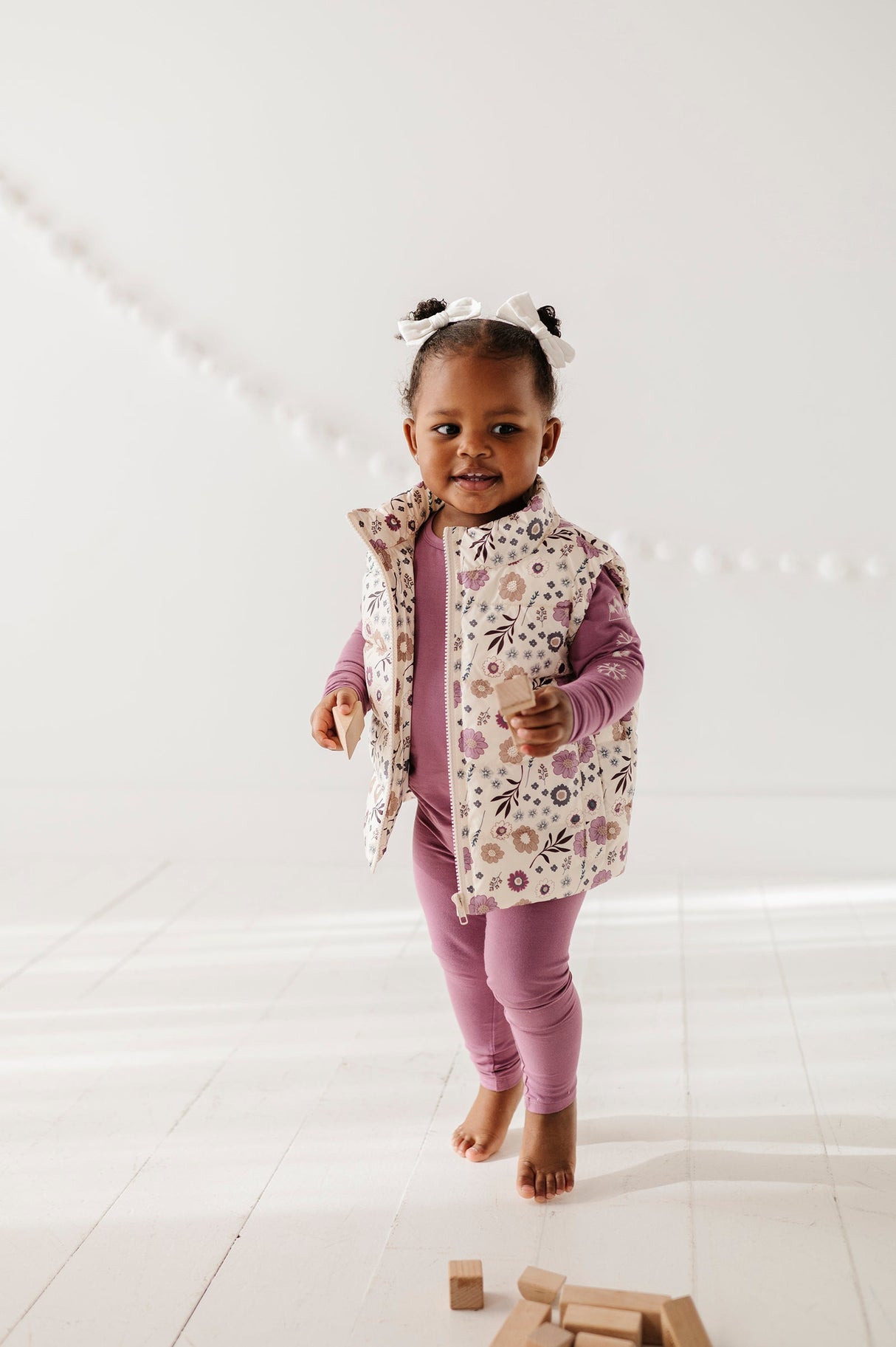 Puffer Vest - HoneyBug 