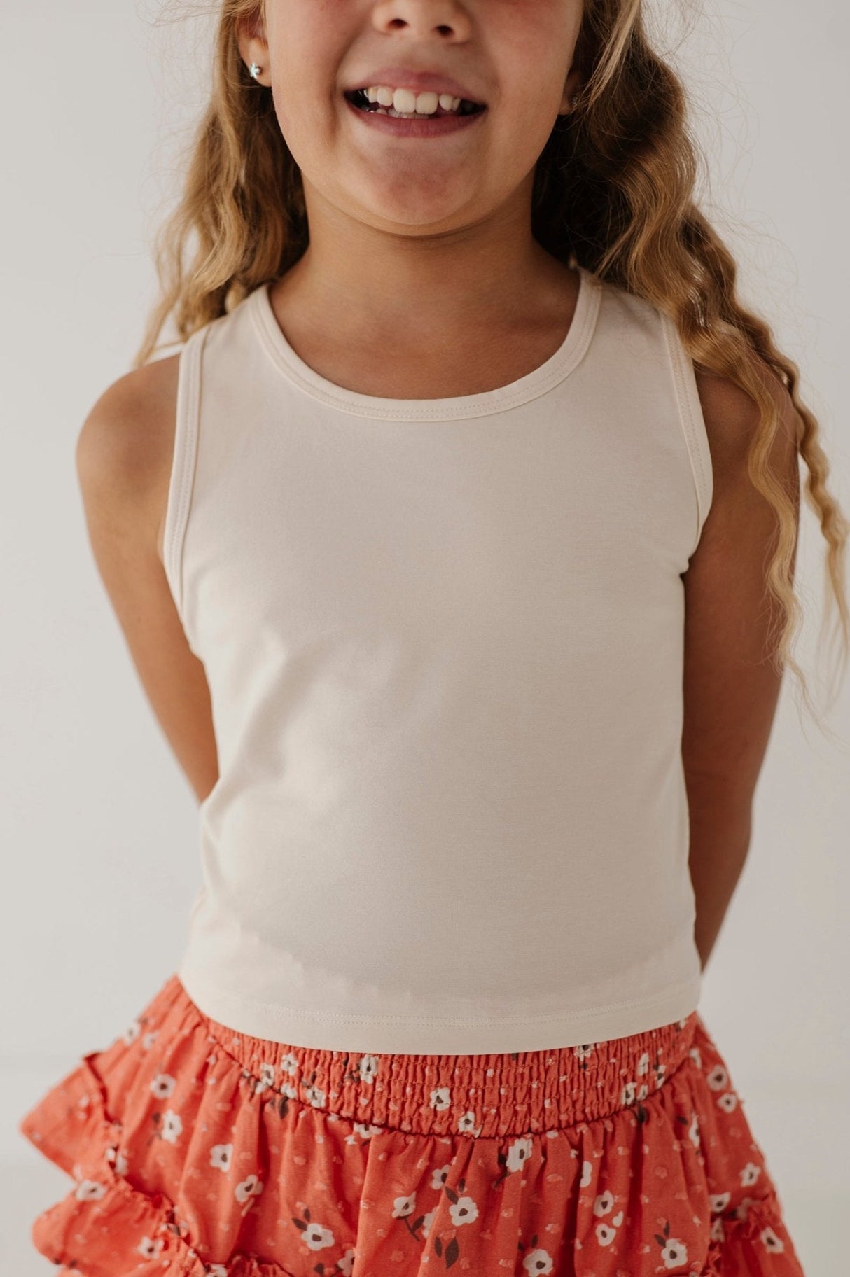 Crop Racerback Tank