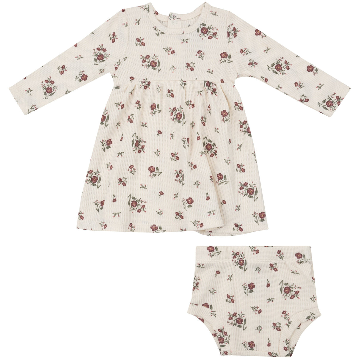 Simple Dress And Bloomer - Misty Rose Floral