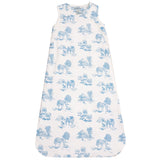 Sleep Bag - Farm Toile Blue