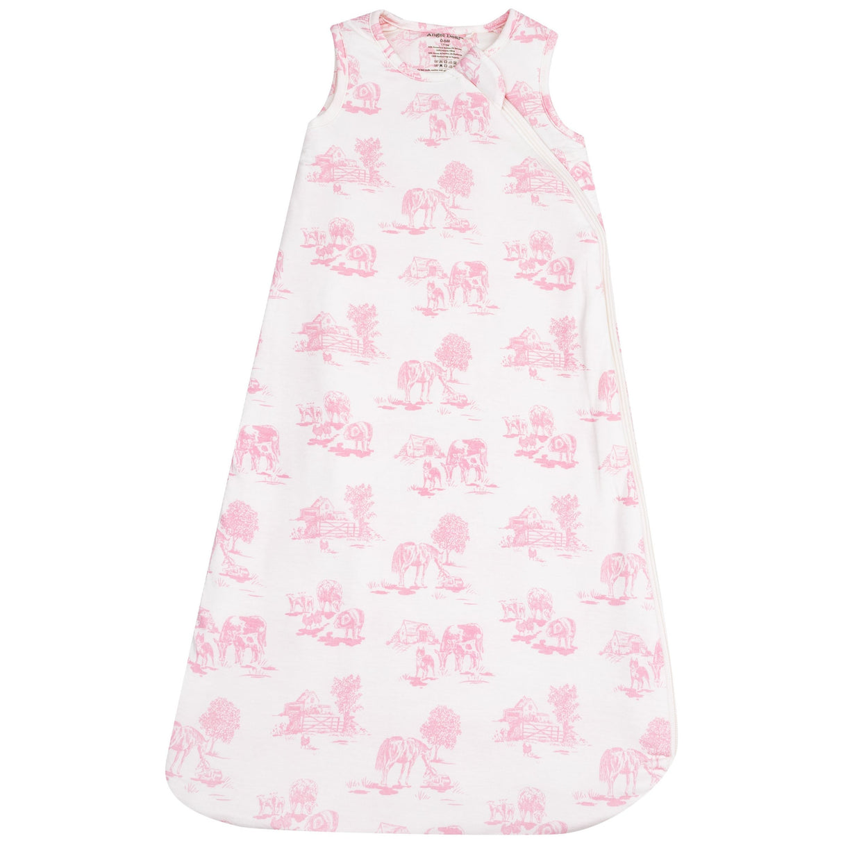 Sleep Bag - Farm Toile Pink