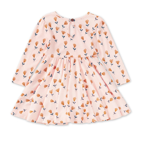 Bamboo Blend L/S Twirly Tee Dress - Wild at Heart