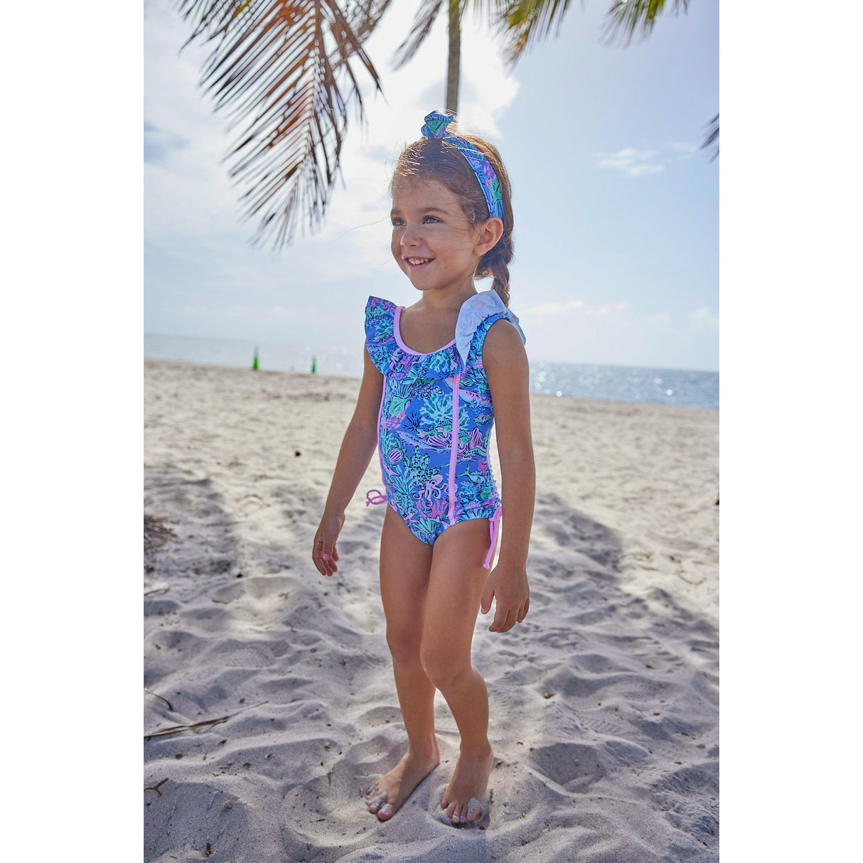 Bahamas Reef One Piece Swimsuit - HoneyBug 