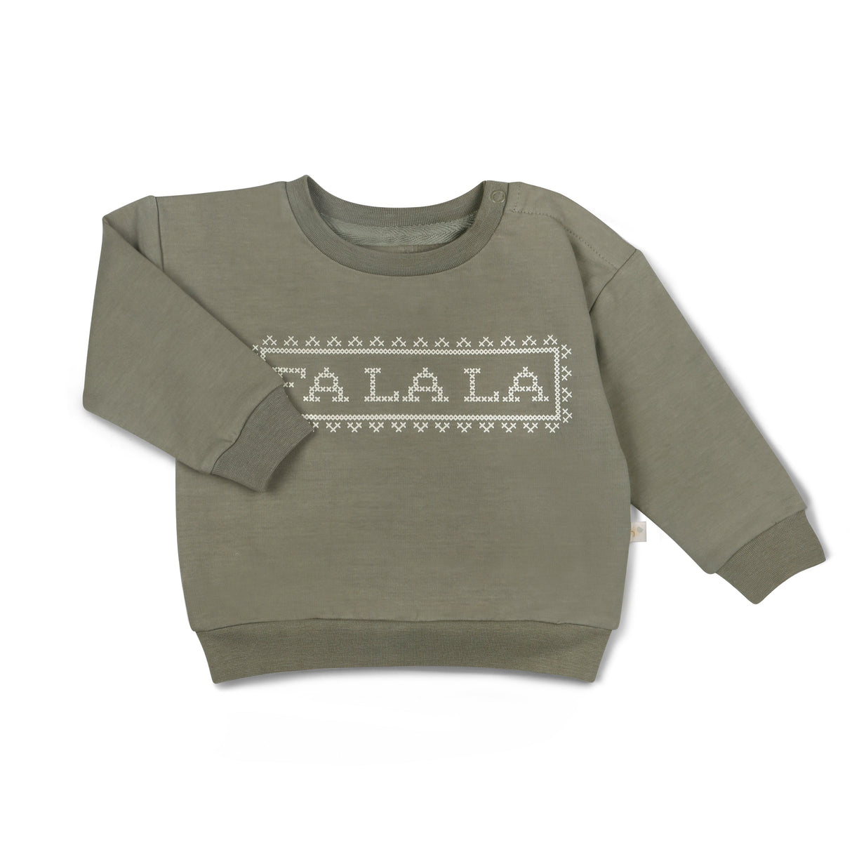 Organic Fleece Sweatshirt - Fa La La