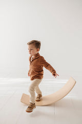 Boy's 3/4 Fleece Zip Sweatshirt - HoneyBug 