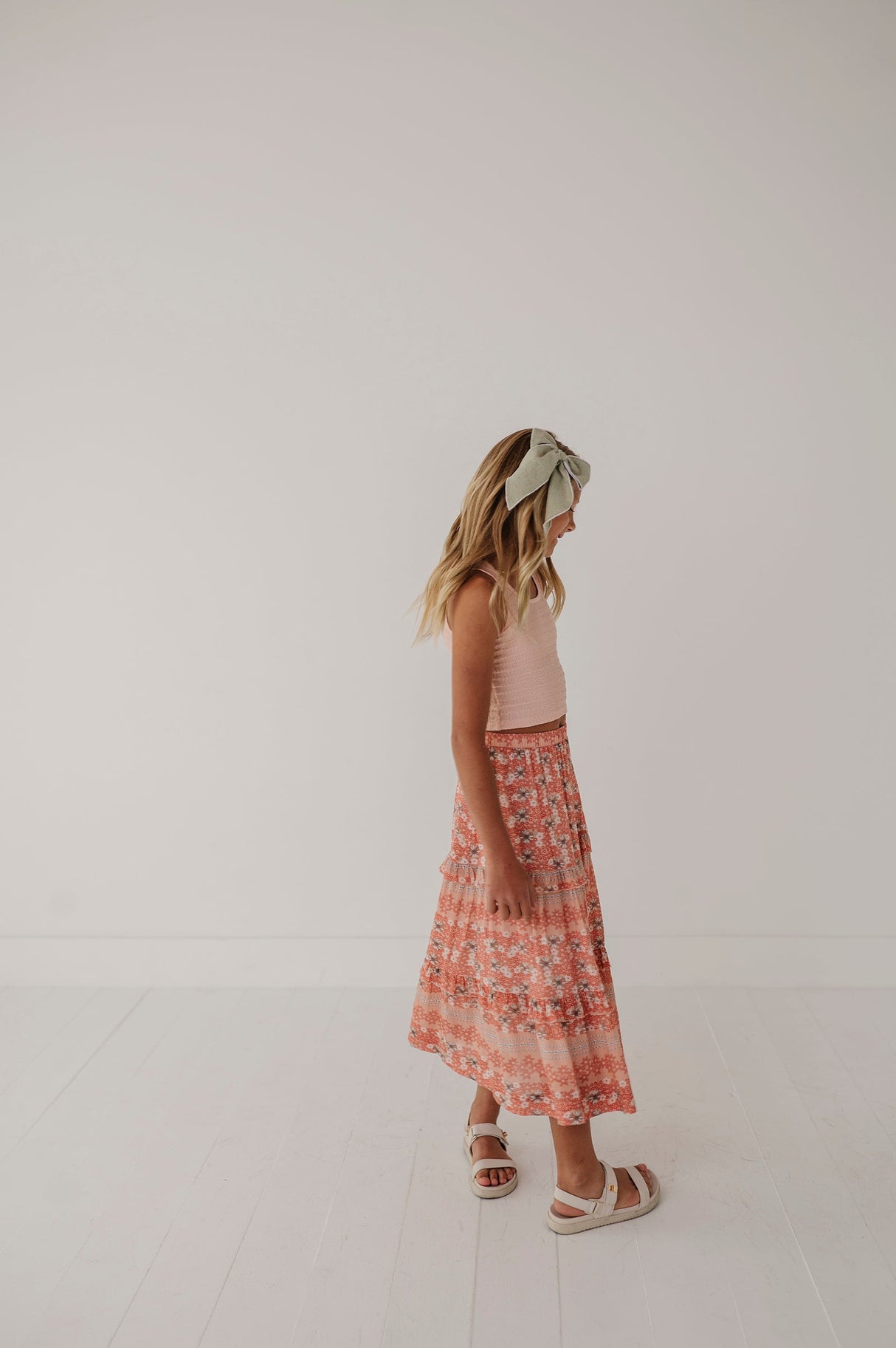 Tiered Maxi Skirt
