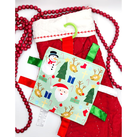 Christmas Crinkle Tag Square - HoneyBug 