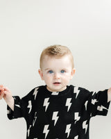 Shorts Set | Black Bolts - HoneyBug 