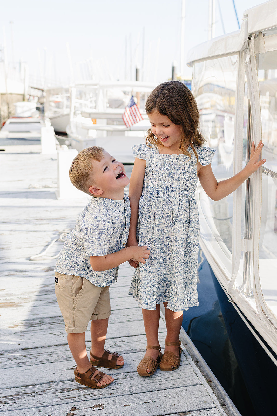 Santorini Smocked Dress