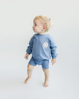 Biker Shorts Set | Blue - HoneyBug 