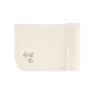 Jersey Cotton -Embroidered Collar Collection- Blanket - HoneyBug 