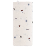 Cotton Muslin Swaddle - Printed Nautical Collection