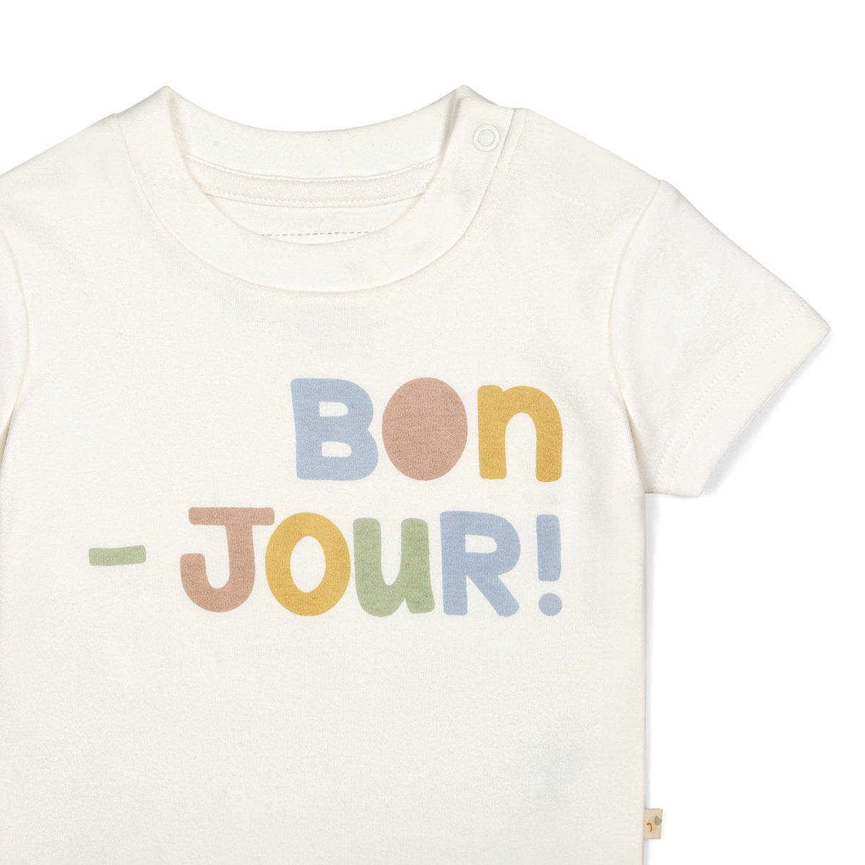 Organic Kids T-Shirts - Bonjour