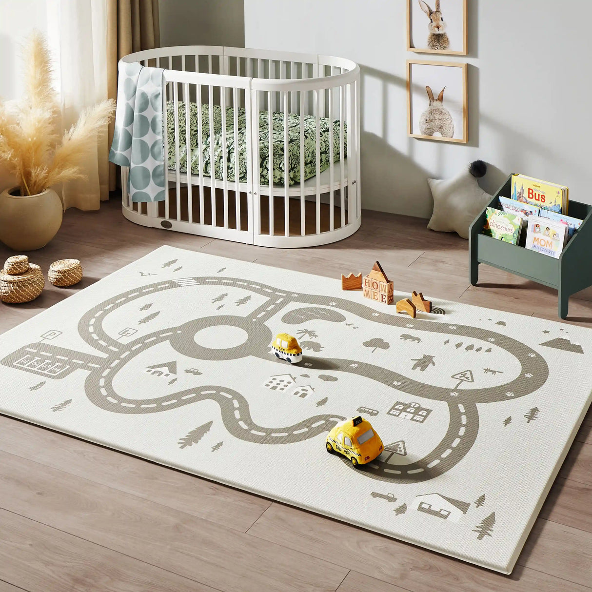 Tiny Land® Baby Playmat Urban Zoo Adventure - HoneyBug 