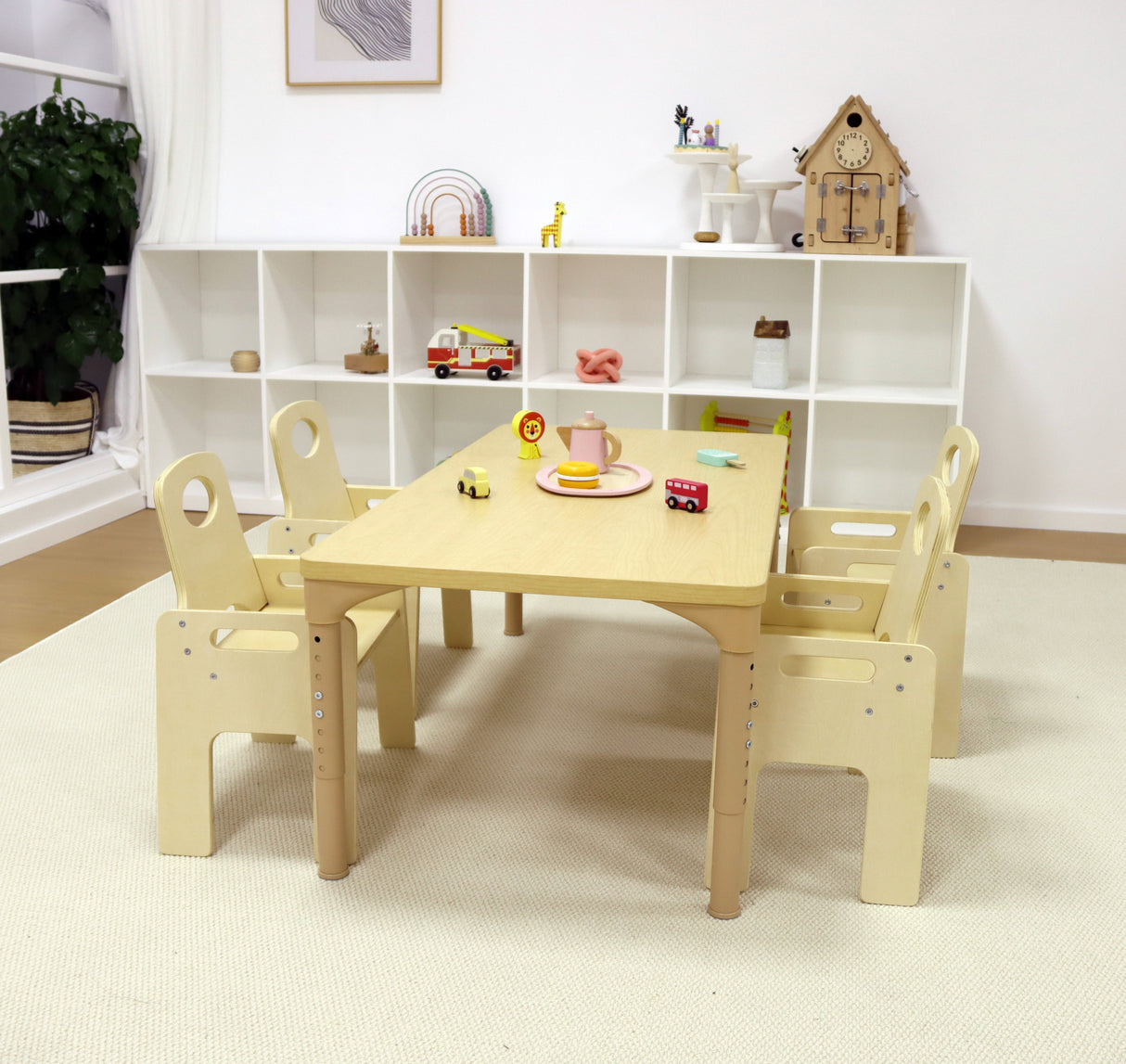 Adrian - Toddler Table and Chair 5 Piece Set