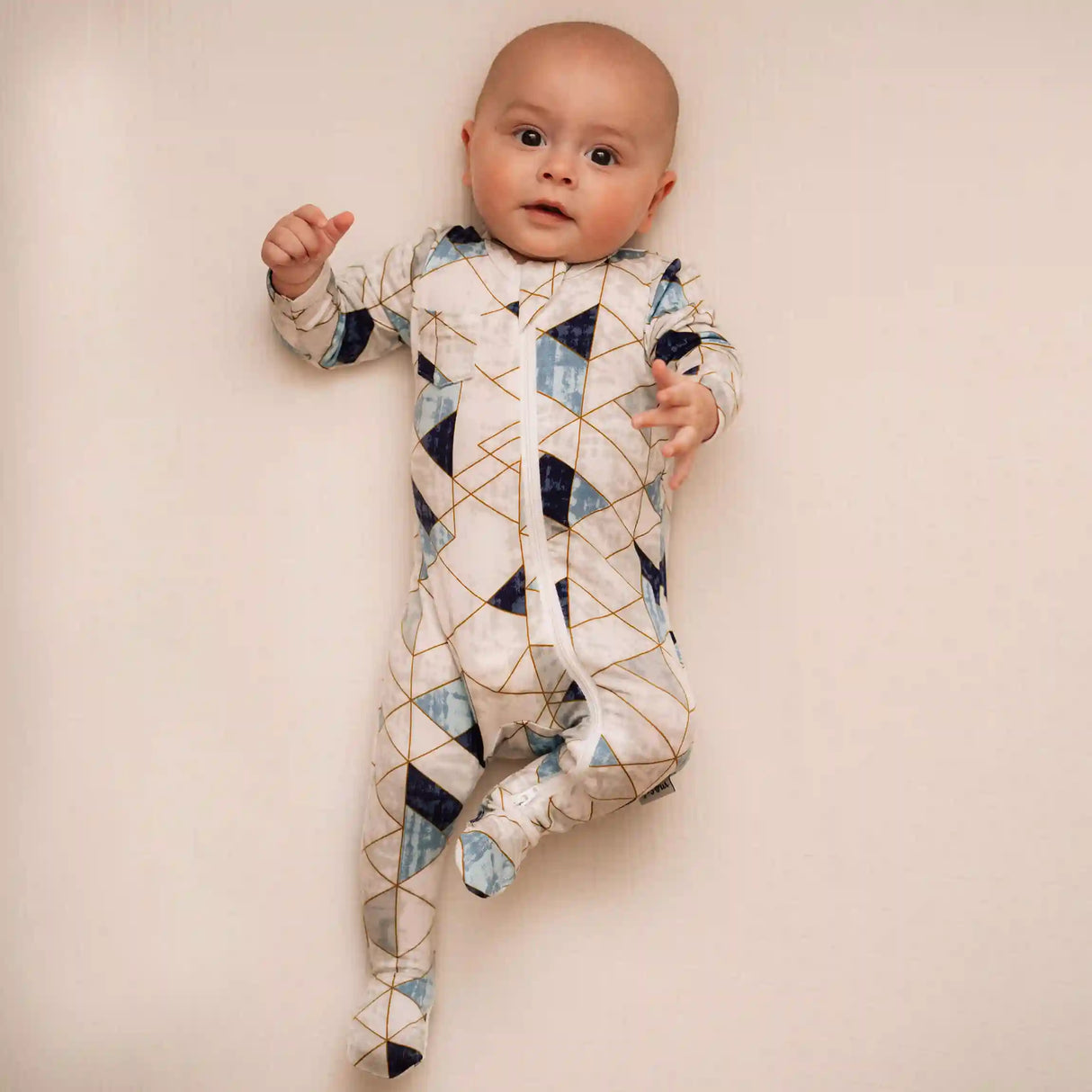 LEVI FOOTED JAMMIES by Milk Snob - HoneyBug 