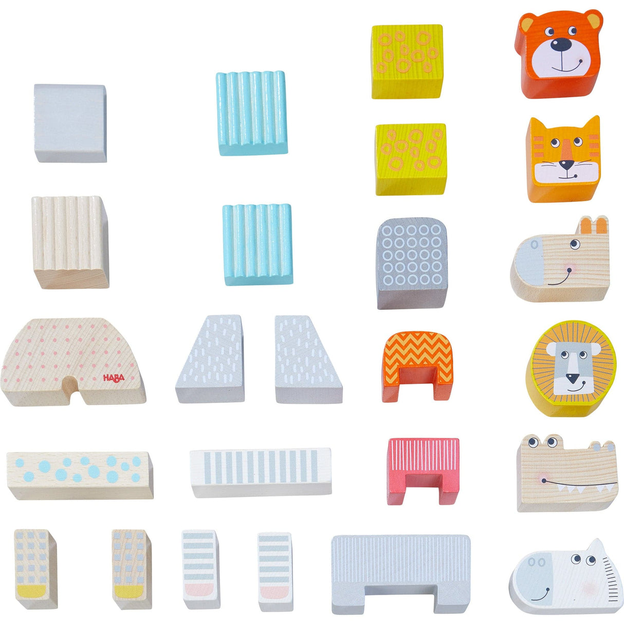 Animal Parade Blocks - HoneyBug 