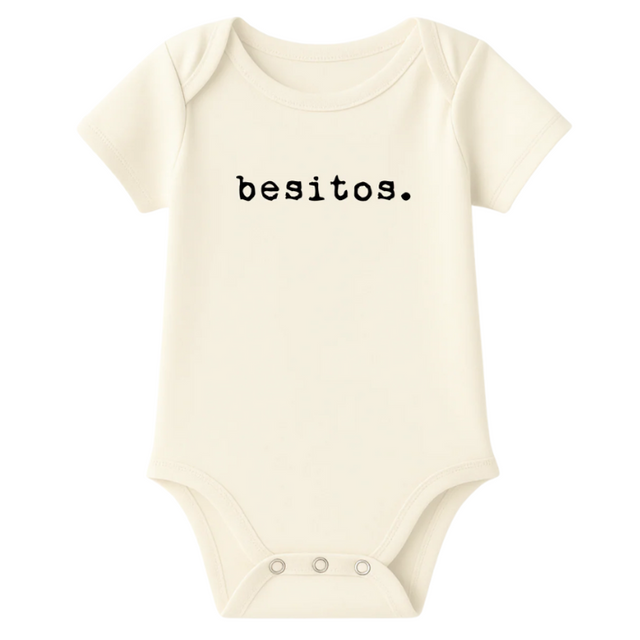 Organic Cotton Bodysuit - Besitos - HoneyBug 
