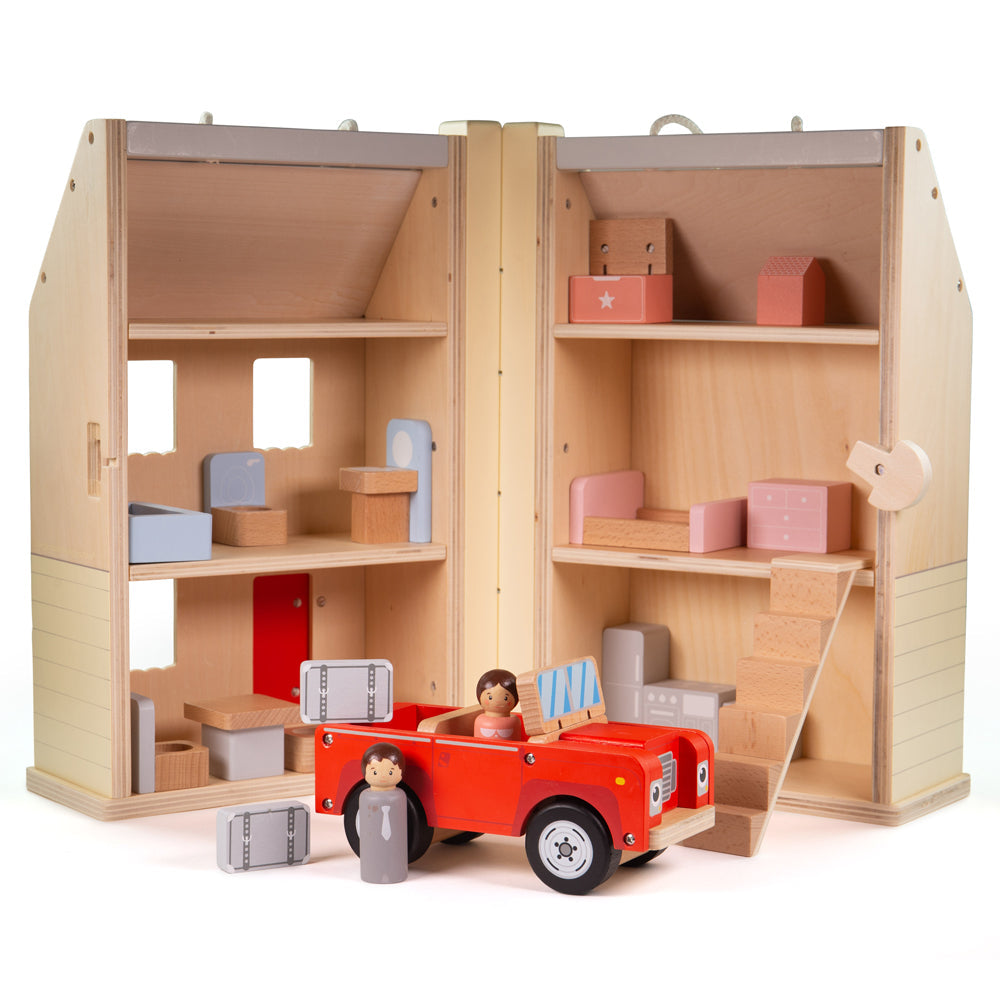 Folding Dolls House Set