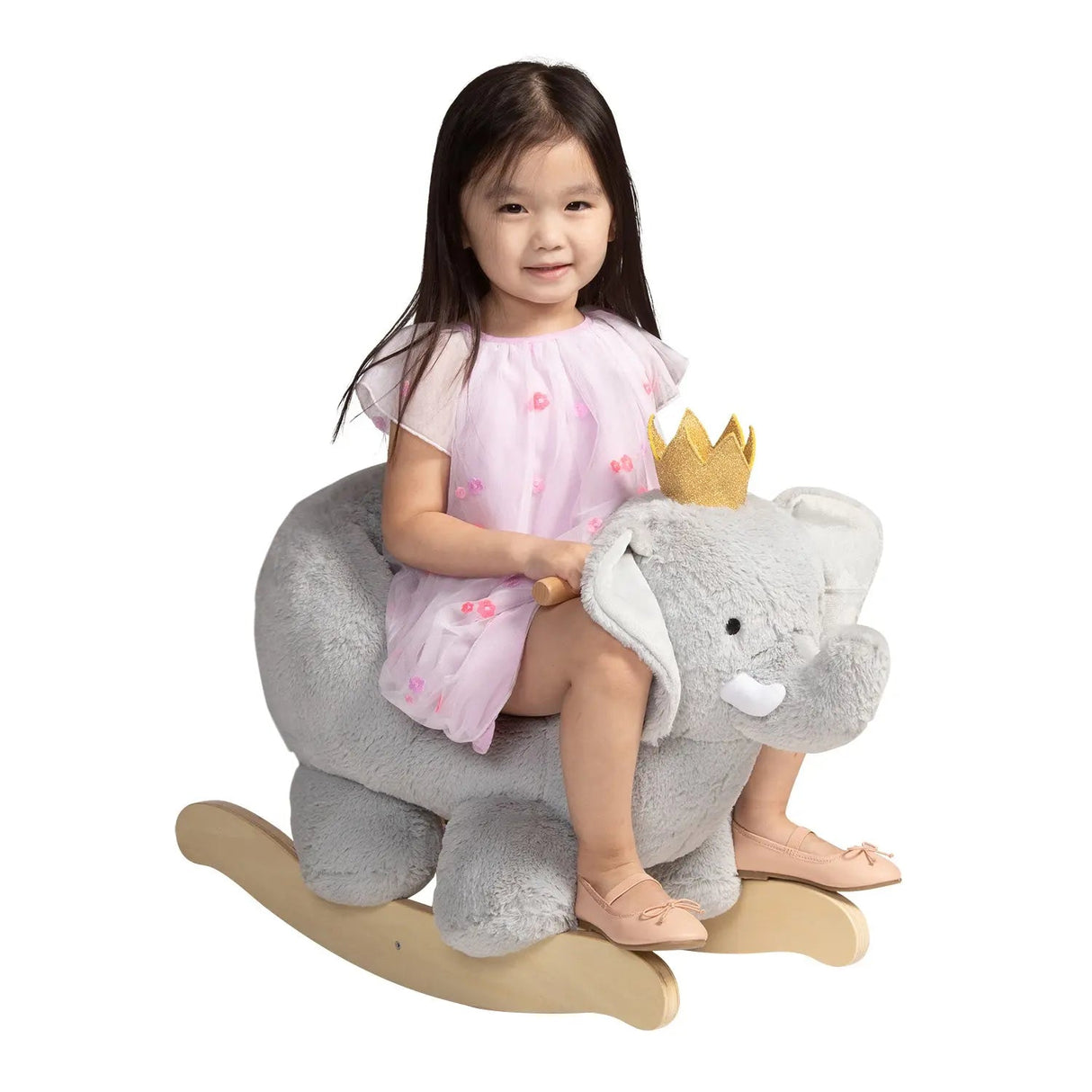 Elephant Plush Rocker by Manhattan Toy - HoneyBug 