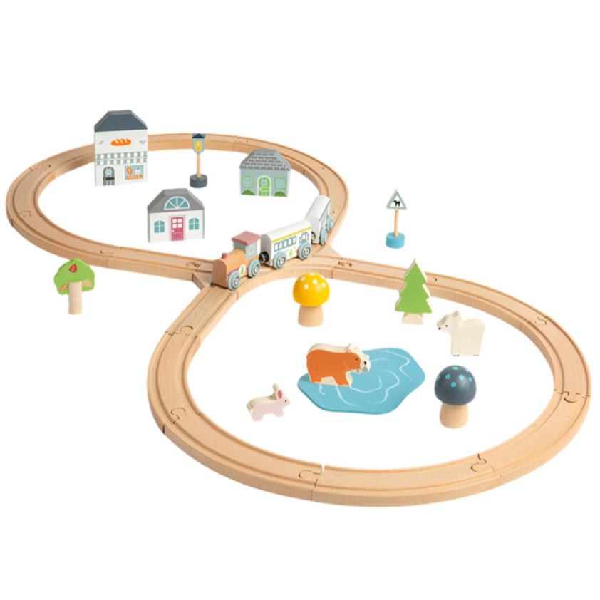 FSC® Certified Train Set (Woodland Animal)