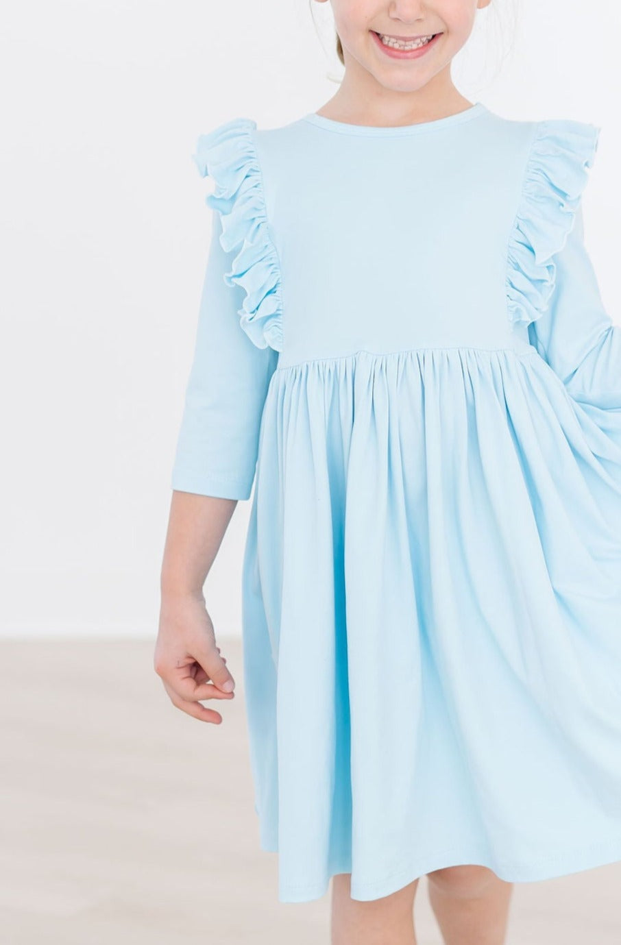 Bluebird 3/4 Ruffle Twirl Dress