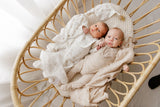 Bamboo Muslin Swaddle - Vintage Birds Collection