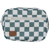 Green Checkered Mini Fanny Pack - HoneyBug 