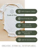 Little Miracle Organic Baby Bodysuit Long Sleeve