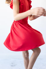 SALE Red Twirl Skirt