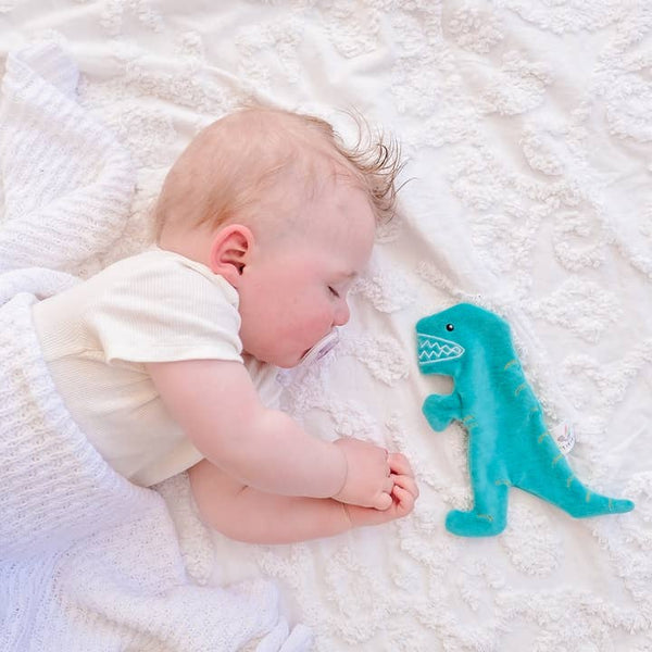 Organic Fabric Crinkle - T-Rex - HoneyBug 